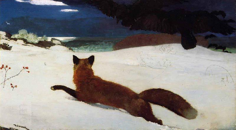 Winslow Homer The Fox Hunt China oil painting art